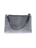Valentina Polka Dots Silver Black Leather Shoulder Bag One size - photo 1