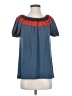 Ella Moss Blue Short Sleeve Blouse Size XS - photo 1