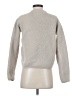 Everlane 100% Recycled Polyester Silver Cardigan Size XXS - photo 2