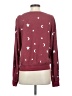 Wildfox Stars Burgundy Pullover Sweater Size XS - photo 2