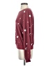 Wildfox Stars Burgundy Pullover Sweater Size XS - photo 5