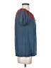 Ella Moss Blue Short Sleeve Blouse Size XS - photo 4
