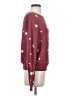 Wildfox Stars Burgundy Pullover Sweater Size XS - photo 4