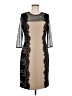 Leslie Fay Tan Cocktail Dress Size 8 - photo 1