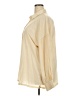Ekouaer Solid Ivory Long Sleeve Blouse Size XXL - photo 5