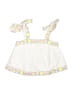 Cake For Dinner 100% Cotton White Sleeveless Blouse Size XS (kids) - photo 1