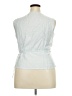 Unbranded Blue Sleeveless Blouse Size 3X - photo 2