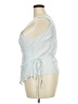 Unbranded Blue Sleeveless Blouse Size 3X - photo 5
