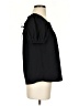 Madewell 100% Polyester Black Short Sleeve Blouse Size XXS - photo 4