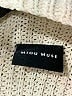 MIOU MUSE 100% Polyester Ivory Turtleneck Sweater Size L - photo 8