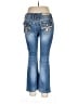 Rock Revival Hearts Blue Jeans Size 29 waist - photo 2