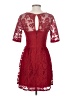 City Triangles 100% Polyester Red Cocktail Dress Size 5 - photo 2
