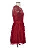 City Triangles 100% Polyester Red Cocktail Dress Size 5 - photo 4