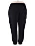 Halogen 100% Polyester Solid Black Teal Casual Pants Size 2X - photo 2