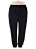 Halogen 100% Polyester Solid Black Teal Casual Pants Size 2X - photo 1