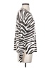 Zara Animal Print Silver Pullover Sweater Size S - photo 4
