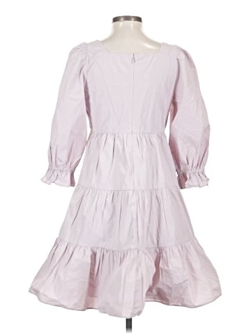 Madewell Poplin Lizzie Babydoll Dress (view 2)