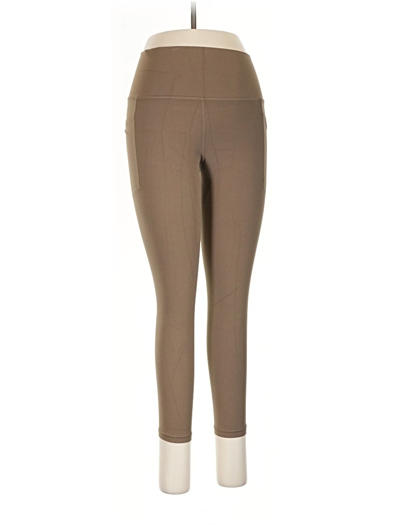 Pre-owned Athleta Active Pants In Brown