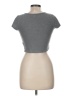 Wild Fable Gray Short Sleeve Top Size M - photo 2