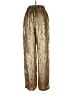 Unbranded 100% Polyester Metallic Gold Casual Pants Size S - photo 1