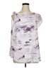 LIVI Active 100% Polyester Purple Sleeveless Blouse Size 14 - photo 1