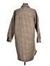 Forever 21 100% Polyester Houndstooth Brown Coat Size M - photo 2