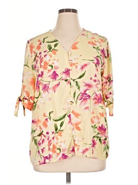 Investments 3/4 Sleeve Blouse
