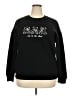 Wound Up Graphic Black Sweatshirt Size 20 - photo 1