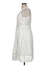 J.Crew 100% Polyester White Cocktail Dress Size 16 (tall) - photo 5