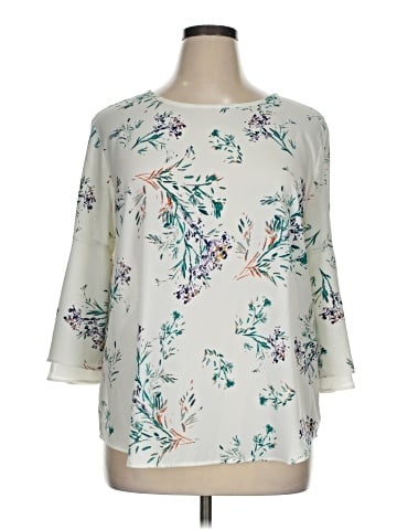 Van Heusen 3/4 Sleeve Blouse (view 1)