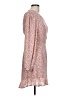 Lulus 100% Polyester Paisley Pink Casual Dress Size L - photo 4