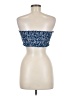 Shein 100% Polyester Blue Tube Top Size M - photo 2