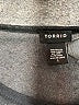 Torrid 100% Nylon Silver Short Sleeve Blouse Size 1X Plus (1) - photo 7