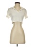Antistar Ivory Short Sleeve Turtleneck Size S - photo 1