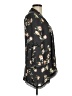 Maurices 100% Rayon Black Gray Kimono Size M - photo 4