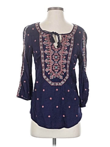 Vanessa Virginia 3/4 Sleeve Blouse (view 1)