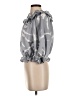 Tyche Gray 3/4 Sleeve Blouse Size S - photo 5