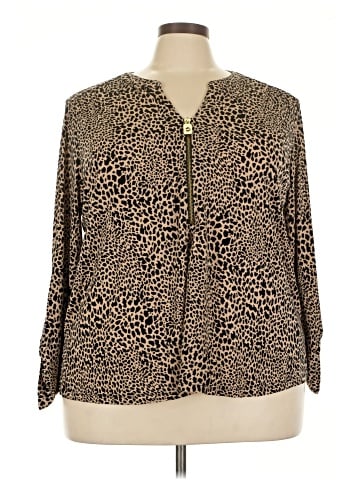 MICHAEL Michael Kors 3/4 Sleeve Blouse (view 1)