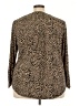 MICHAEL Michael Kors Animal Print Gold 3/4 Sleeve Blouse Size 3X - photo 2