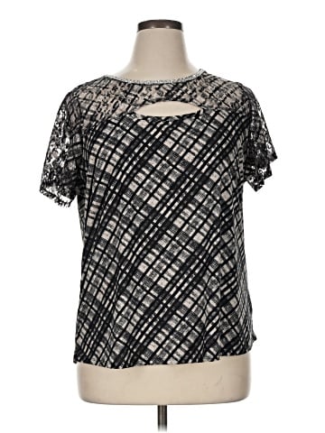 Vintage Rose Short Sleeve Blouse (view 1)