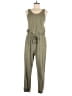 Universal Thread 100% Cotton Solid Green Jumpsuit Size S - photo 1
