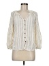 Be Cool Ivory 3/4 Sleeve Blouse Size M - photo 1