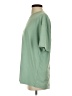 Shein Solid Green Short Sleeve T-Shirt Size 4 - photo 5