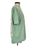 Shein Solid Green Short Sleeve T-Shirt Size 4 - photo 4