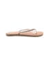 American Eagle Outfitters Silver Flip Flops Size 7 - photo 1