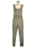 Universal Thread 100% Cotton Solid Green Jumpsuit Size S - photo 2