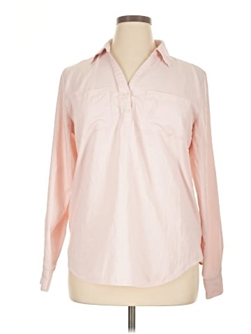 Magellan Outdoors Long Sleeve Blouse (view 1)