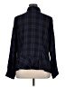 CAbi 100% Rayon Plaid Black Long Sleeve Button-Down Shirt Size XL - photo 2
