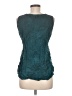 Assorted Brands Teal Sleeveless Blouse Size M - photo 2
