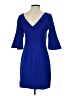 Vince Camuto Solid Blue Cocktail Dress Size 2 - photo 2